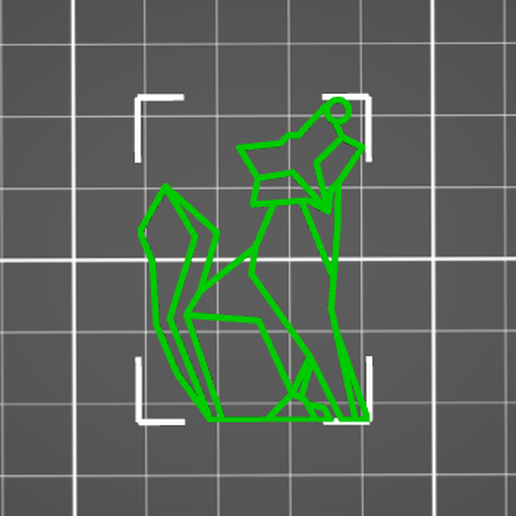 Fox HANGER FOR NECKLACE, JEWELRY, EAR RINGS, CHARM 3D model