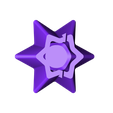 Rückseiter_rgb_01.stl Free STL file Christmas Decoration - Star with color LED Strip・3D printer model to download