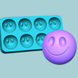 sm.png Jelly Candy Molding Smiley - Gummy Mould