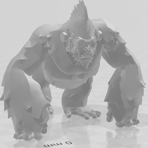 King of Tokyo The King V3 3D model