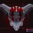 Bleach_Ichigo_the_whole_hollow_mask_3d_print_model_06.jpg Bleach The Whole Hollow Mask - Ichigo Hollow Vasto Lorde Mask