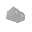 multibrick-two-stud-slope-block-isometric.jpg Multibrick — LEGO-Compatible 3D-Printable Building Block Pack