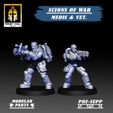 yy it SCIONS OF WAR ij \ MEDIC & VET. KNIGHT $OUL// Studio jy MODULAR PRE-SUPP w PARTS & aS 7, aS Scions of War: Veteran Medic