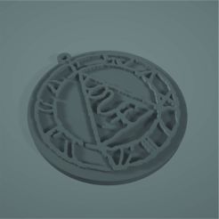 😇 Chaveiro Halo of th sun silent hill・ STL File for 3D