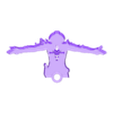 One Piece ACE silhouette.stl One Piece Ace Scalable Shadow Light