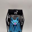 Figurine articulée en forme de chauve-souris, corps imprimé sur place, tête encliquetable, mignonne-flexi