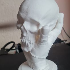20230129_134154.jpg STL file Thing with skull・3D printing idea to download