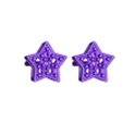 Star Stud Earring.stl Star Stud Earring