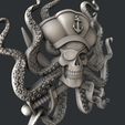 P250-1.jpg STL file pirate octopus・3D printing design to download, 3dmodelsByVadim