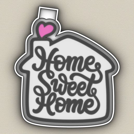 home-sweet-home_1-_Fm.jpg home sweet home - freshie mold - STL for silicone mold