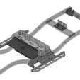 WC4WD-gearbase-batttery-mout-side-bar-1.png RC4WD main gearbox plate, battery tray, ESC plate, body_mouth, step bars, MOJAVE HILUX