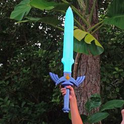 d2186005-9c16-4b5f-81c1-80c5ee8c1f10.jpg Free 3D file LED Zelda Master Sword RP2040・3D printing template to download