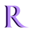 R.stl Letras y Números ASSASSINS CREED | Logo