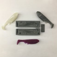 Swimbait-2-Piece-001.jpg 4" Swimbait Soft Plasitic Fishing Lure Mold