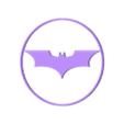 logo batman.stl BAT SIGNAL LAMP. VELADOR.