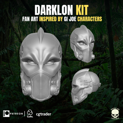 16.png Darklon Kit 3D druckbare Datei für Action Figuren