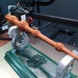 20230313_084441.jpg SLYTHERIN WAND STAND FOR HARRY POTTER WANDS + ELDER WAND