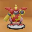 Magmortar3.jpg Pokémon N.º 467 Magmortar