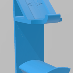 soporteps4base.png STL-Datei Joystick- und Headset-Halterung (Basis ohne Logos) kostenlos・3D-druckbare Vorlage zum herunterladen