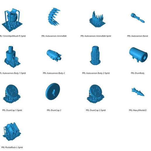 🔫 Raptor-L Hunter/Killer/Scout Mech・ 3D File for 3D printing・Cults