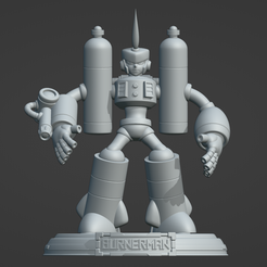 1.png 3D-Datei Burnerman - 6" Figur・Design für 3D-Drucker zum herunterladen
