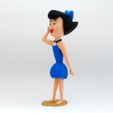 betty side1.jpg Fichier 3D gratuit Betty Rubble・Design pour imprimante 3D à télécharger, reddadsteve