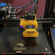 Ender 3, 3 V2, 3 pro, 3 max, двойной 40-мм осевой вентилятор hot end duct / fang. CR-10, прямой привод Micro Swiss и совместимость с боуденом. Для печати не требуется поддержка