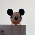 Mickey-2.jpg Mickey Mouse Bookmark STL File - Bookmark STL