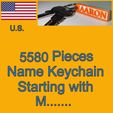 headerM.jpg US NAMES KEYCHAINS STARTING WITH M