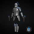 Medieval-Captain-Rex-Armor-Corner.png Bartok Medieval Captain Rex Armor - 3D Print Files