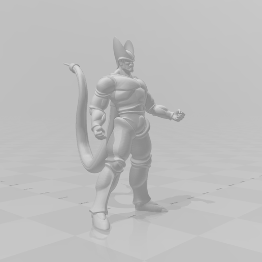 2.png Cell 2nd form (Dragon Ball Z) 3D Model
