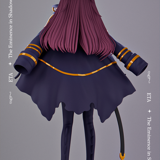 ♀️ Eta | The eminence in shadow・ 3D File for 3D printing・Cults