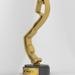 STL file Circuit de France F1 Trophy・3D printer design to