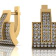 4.jpg Jewelry earrings 3D print model