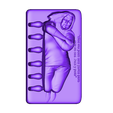 lilita porta llaves.OBJ Lilita Carrio Key Holder, Pen and Tablet Holder - Fat Women Wacom Holder