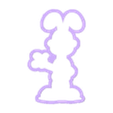 Odie.stl X3 Cookie Cutter Garfield, Odie, Face Garfield