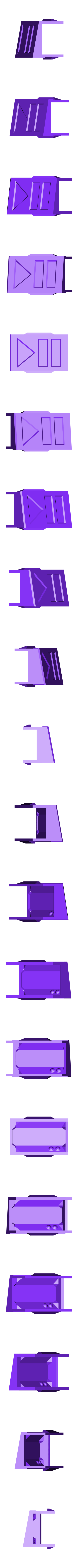 Bouton pause droit.STL Atualização do Black Evo para Dagoma Ultimate e Discoeasy 200