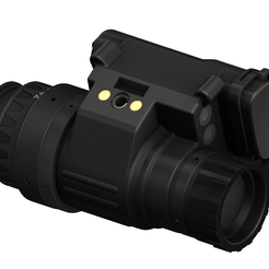 PVS14-complete-1.png Файл STL Корпус PVS-14・Дизайн для загрузки и 3D-печати
