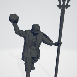 necron-technomancer.png Free STL file Necron Technomancer Proxy・3D print design to download