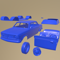 a17_005.png STL file Volvo 144 sedan 1967 PRINTABLE CAR IN SEPARATE PARTS・3D printable model to download