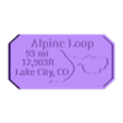 Alpineloop.obj Maverick's Trail Badge Alpine Loop Lake City Colorado