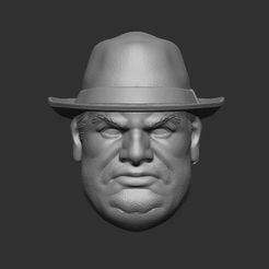 Main.jpg Archivo STL Detective Bullock Headsculpt fot Action Figures・Diseño para descargar y imprimir en 3D