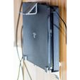 20171204_7817.jpg Wall mount for PlayStation 4 (PS4) Slim