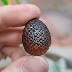 20221213_152212.jpg STL file Dragon egg・3D print design to download