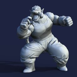BORGOS.1059.jpg Archivo STL Dragon Ball Z - OZARU BORGOS・Diseño para descargar y imprimir en 3D