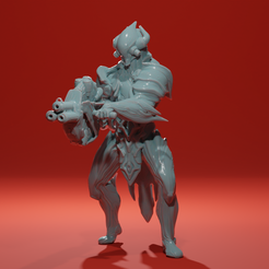 1charger.png Archivo 3D gratuito Vanguard Charger - Soldado de choque de ciencia ficción・Objeto para descargar e imprimir en 3D