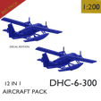 D6.png DHC-6-300 (1 IN 12) PACK <DECAL EDITION INCLUDED>
