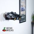 1.jpg Wall Mount for Ford GT40 MKII 1966 42223 Gecko Bricks