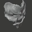 deaths mask 6.png STL-Datei Deaths Mask Darksiders The Executioner kostenlos・3D-Druck-Modell zum herunterladen