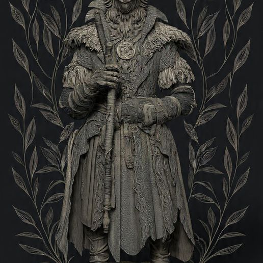 Satyr Faun Ranger STL DnD Tabletop Miniature 3D Print free 3D print model